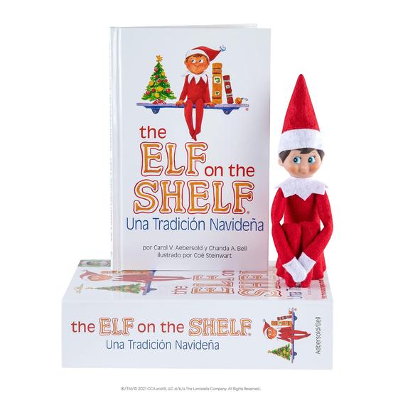 Imagem de Reserve O Elfo na Prateleira UNA Trón Navideña em espanhol - The Elf on the Shelf