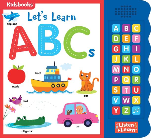 Imagem de Reserve o TRK Let's Learn ABCs! - 27 Botões de Som (Ouça e Aprenda)
