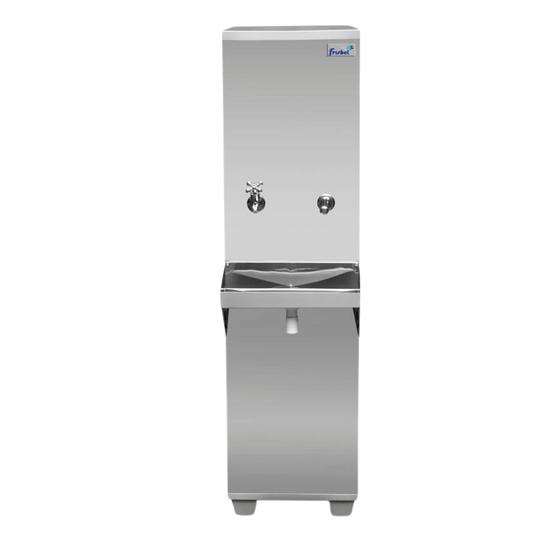 Imagem de Resfriador bebedouro de agua industrial inox de coluna 2t