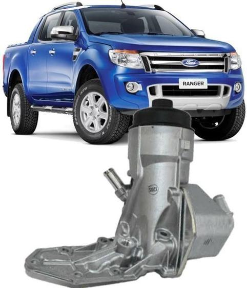 Imagem de Resfriador Com Suporte Oleo Motor Ford Ranger 2.2 3.2 Diesel