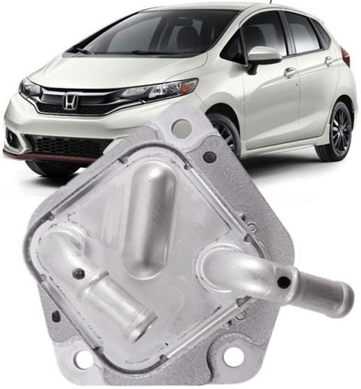 Imagem de Resfriador Trocador de Calor do Cambio Cvt Honda Fit e City 1.5 de 2015 À 2021