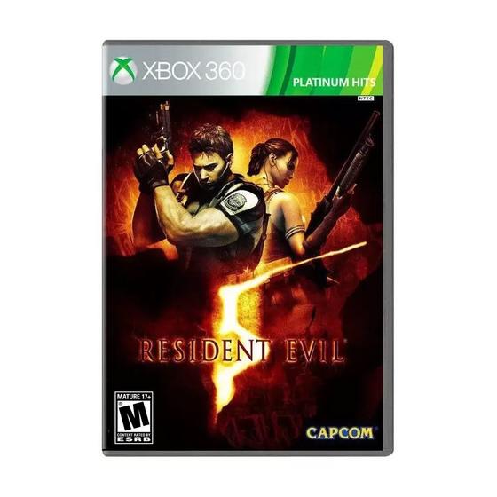 Jogo Resident Evil 5 - Platinum Hits - Xbox 360 - Capcom