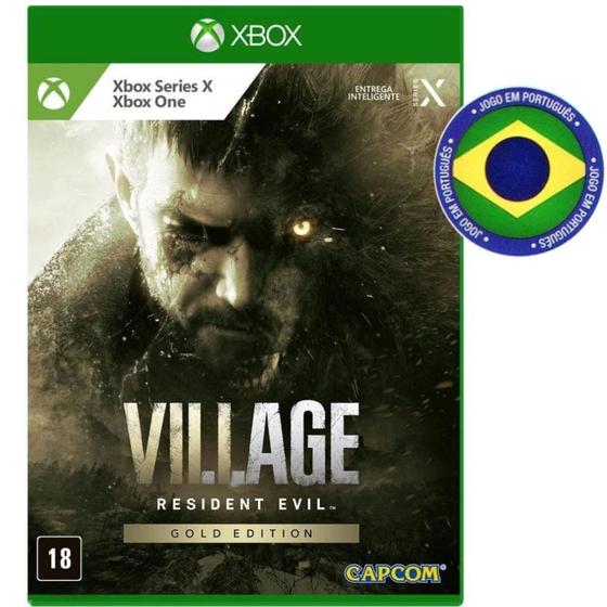 Imagem de Resident Evil 8 Village Gold Edition Mídia Física Dublado em Português Lacrado Xbox One - Series X