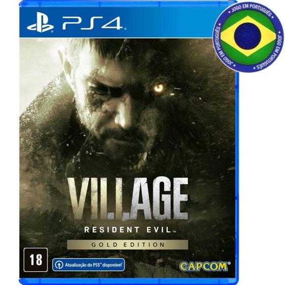 Imagem de Resident Evil Village Gold Edition PS4 e PS5 Mídia Física Dublado em Português