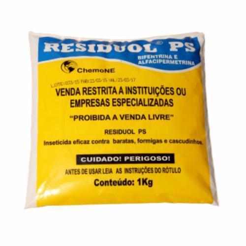 Imagem de Residuol ps  pó seco para baratas de esgoto 1kg