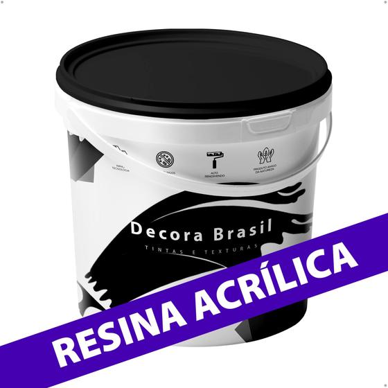 Imagem de Resina Acrílica Base Água 3,6L, 14L Decora Brasil Primeira Linha Top Alta Qualidade