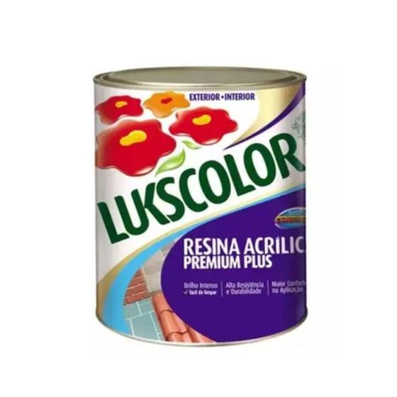 Imagem de Resina Acrílica Base Solv Incolor Lukscolor 1L