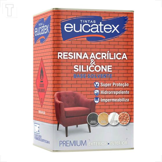 Imagem de Resina acrilica eucatex incolor 18l