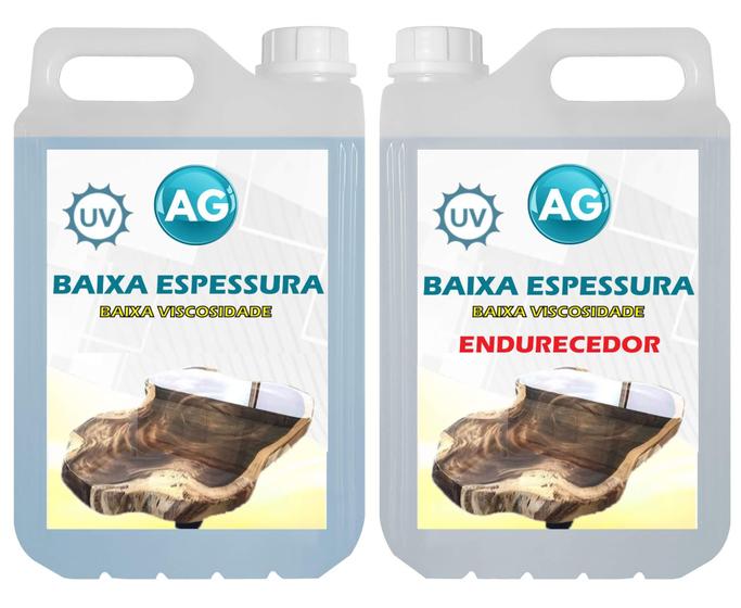 Imagem de Resina Epoxi Baixa Espessura Baixa Viscosidade Ag 1Kg