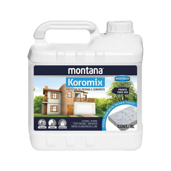 Imagem de Resina Koromix Acrilica Base agua Fosco 5Lt Montana