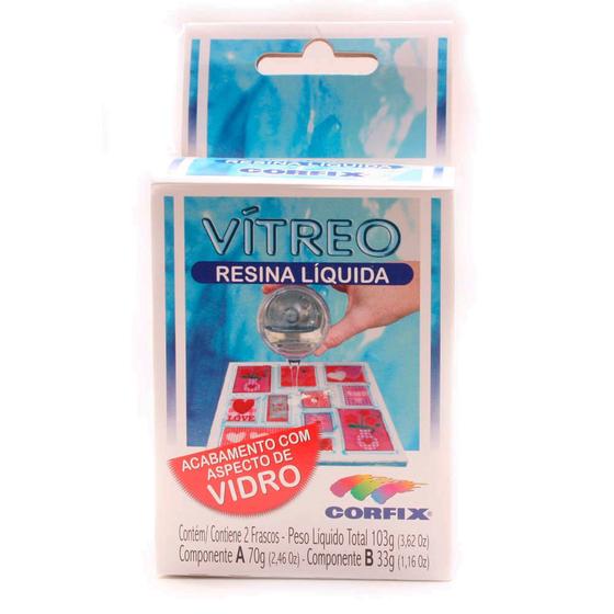 Imagem de Resina Liquida Vitreo 1 Frasco C/ 70 Gr