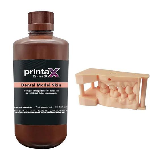 Imagem de Resina Para Impressora 3d Printax Model Skin 1kg Odontomega