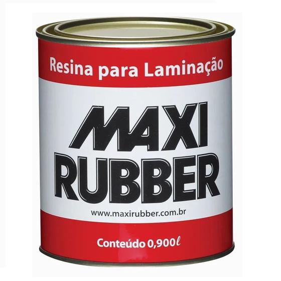 Imagem de Resina para Laminação 900ml com Catalisador - Maxi Rubber