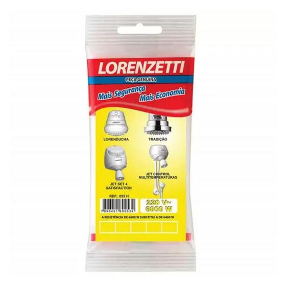 Imagem de Resistência 055-H 220v 6800W Compátivel com Vários Modelos Lorenzetti