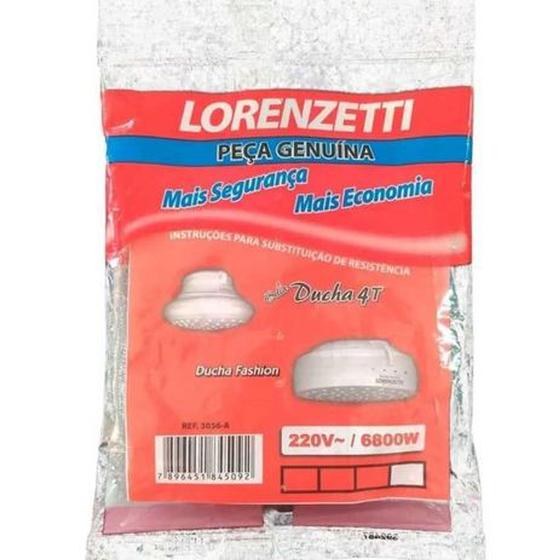 Imagem de Resistencia bela ducha 4t fashion lorenzetti 6800w 220v