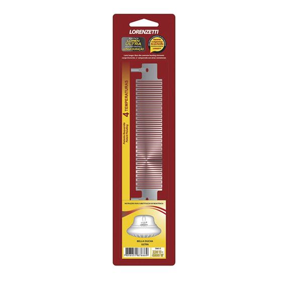 Resistência Bella Ducha Ultra 4T 6800W 220V - Lorenzetti Menor preço em Resistência Bella Ducha Ultra 4T 6800W 220V - Lorenzetti