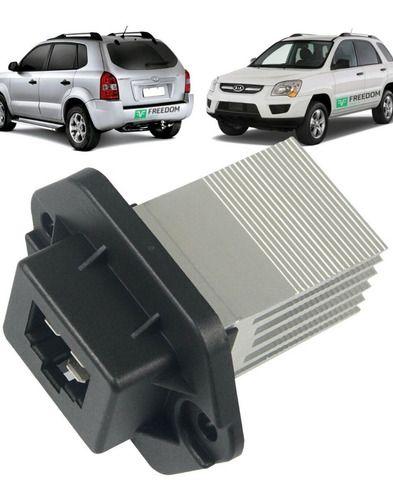 Imagem de Resistencia do ar condicionado kia sportage hyundai tucson 2005 á 2010 ventilador interno