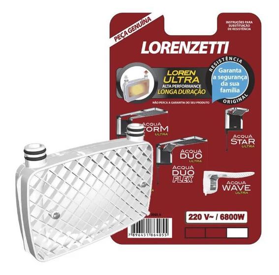 Imagem de Resistência Ducha Acqua Ultra 6800W 220v 3065 A Lorenzetti