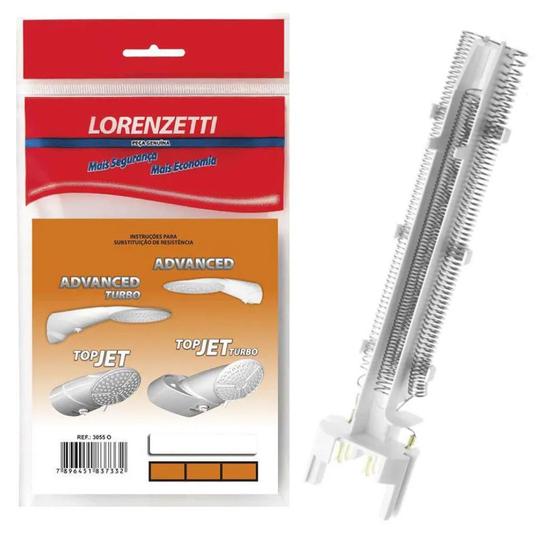 Resistência Ducha Chuveiro Lorenzetti Top Jet e Advanced 220v 7500w Multitemperaturas Menor preço em Resistência Ducha Chuveiro Lorenzetti Top Jet e Advanced 220v 7500w Multitemperaturas