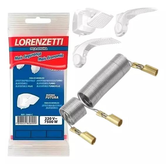 Imagem de Resistencia Ducha Futura Lorenzetti  220V 7500W - 3060-C