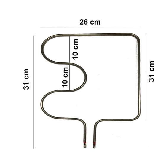 Imagem de Resistência Elétrica para Forno Fischer 750W 220V - Fischer - Ref.1052064