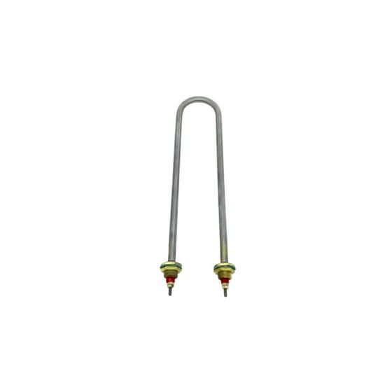 Imagem de Resistência Inox Blindada Para Banho Maria Marmiteiro Polimac Marchesoni 1000w X 220v = 240 Mm