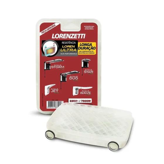 Resistência Lorenzetti Acqua Loren Ultra 220v 7800w 3065b Menor preço em Resistência Lorenzetti Acqua Loren Ultra 220v 7800w 3065b