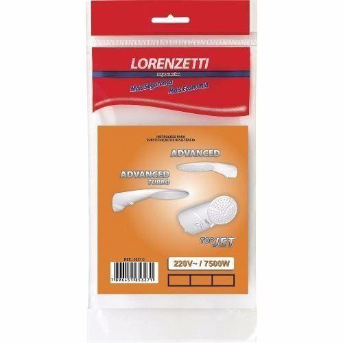 Imagem de Resistencia Lorenzetti Advanced Turbo TOP JET 127V 5500W