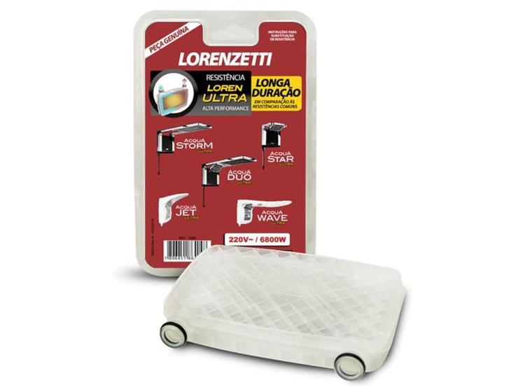 Resistência Lorenzetti Chuveiro Acqua Ultra 220V 6800W - 7589119-3065A é boa?