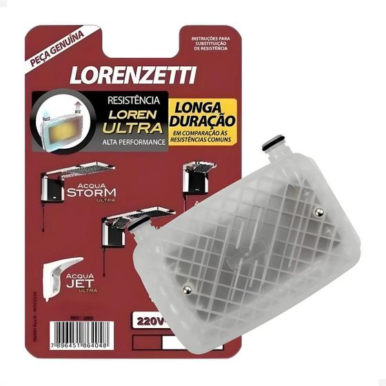 Imagem de Resistência Lorenzetti Ducha Acqua Ultra 3065-B 220V 7800W