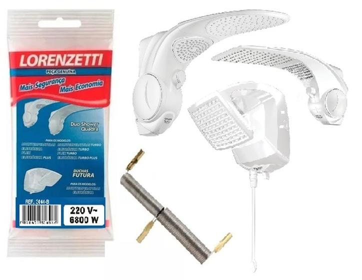 Resistência Lorenzetti Duo Shower/Futura 6800W/220V 3060-B ...