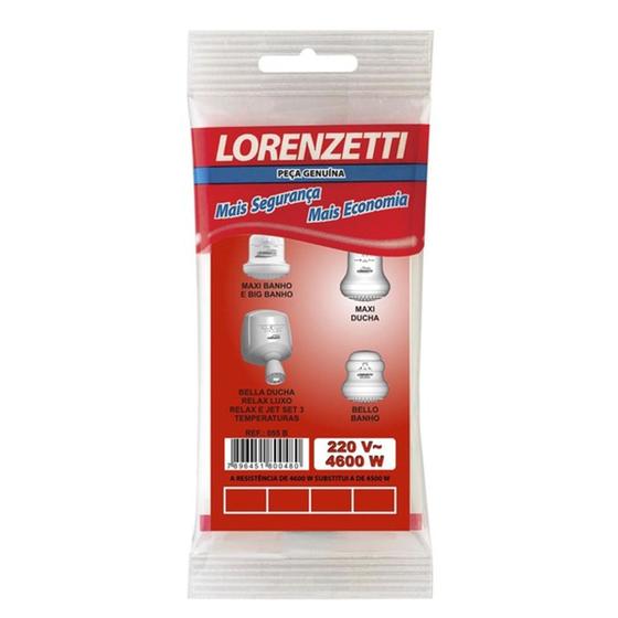 Resistência Lorenzetti Maxi Ducha 220V 4600W Menor preço em Resistência Lorenzetti Maxi Ducha 220V 4600W