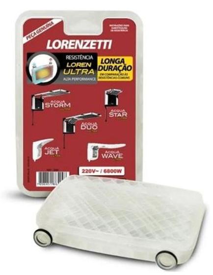 Imagem de Resistência para Chuveiro 7800W 220V Acqua Ultra Lorenzetti - 3204