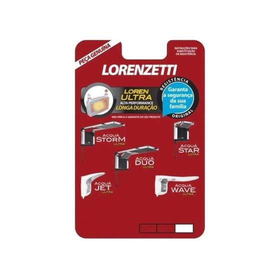 Imagem de Resistência Storm/Star Ultra 127V 5500W 3065 - Lorenzetti