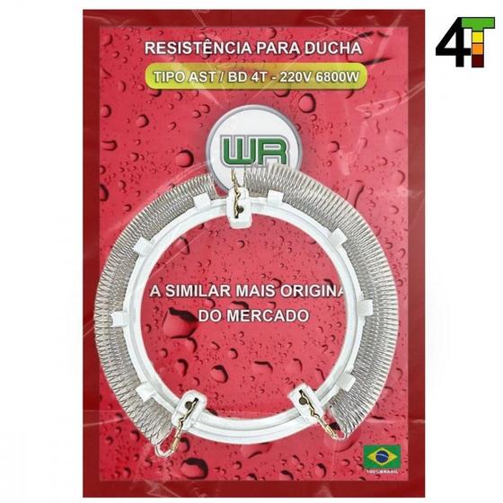 Imagem de Resistencia Tipo Astra Bela Ducha Wr 220V 5500W  7548