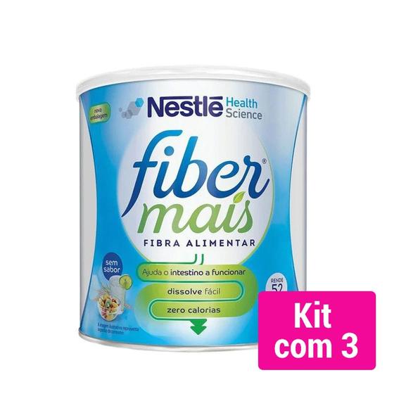 Imagem de Resource fiber mais 260g leve 3 unidades