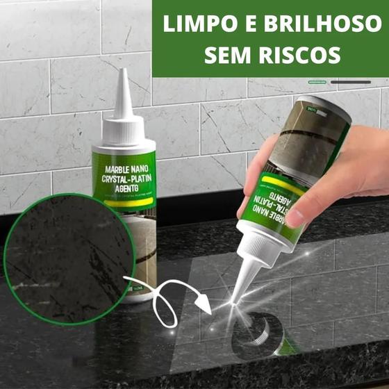 Imagem de Restaurador De Mármore Granito Azulejo Pia Banheiro 50ml Nano Silicone