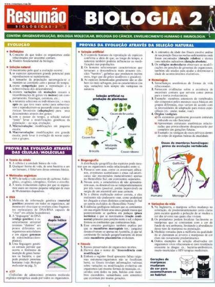 Imagem de Resumao Biologicas - Biologia Vol. 02