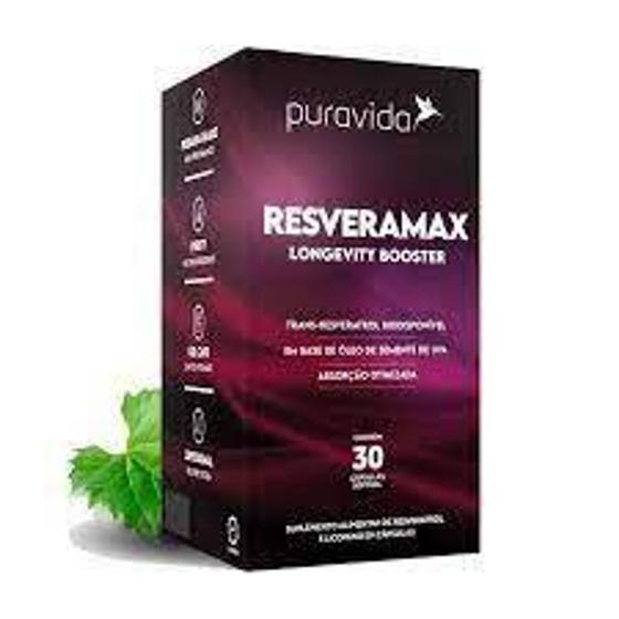 Imagem de Resveramax Longevity Booster Puravida 30 Cápsulas