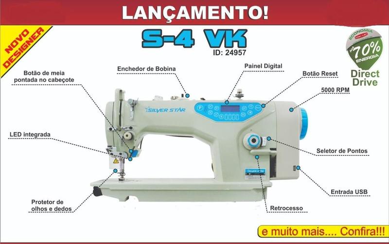 Imagem de Reta Eletrônica+corte Silver Star -lançamento S-4+brinde