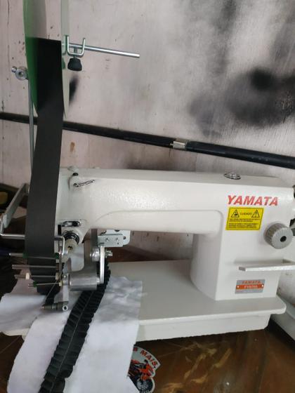 Imagem de Reta Industrial Yamata+  Aparelho De Fazer Pregas-frufru