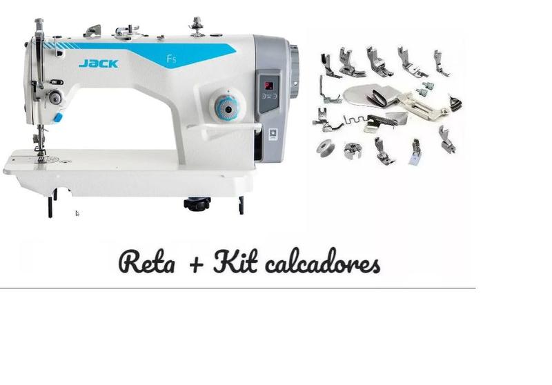Imagem de Reta Jack Direc Drive- F5-220v+ kit com 18 calcadores-Jack