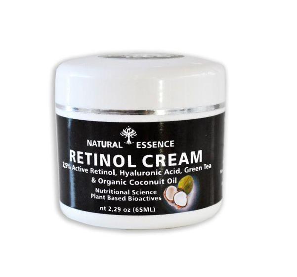 Imagem de Retinol 2,5%com Hialurônico Creme Tratamento Facial Organico - New Earth