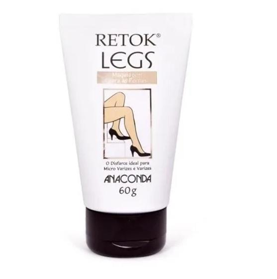 Imagem de Retok Legs Anaconda Bisnaga 60g - Bronzeado Claro