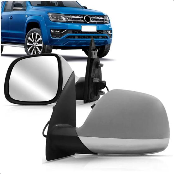 Imagem de Retrovisor Amarok 2016 A 2019 Elétrico com Capa Primer