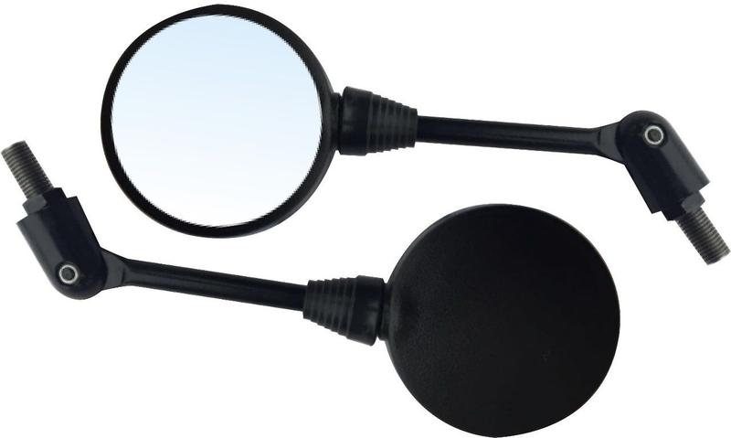Imagem de Retrovisor Articulado Medio Redondo Sanfonado Rosca Honda