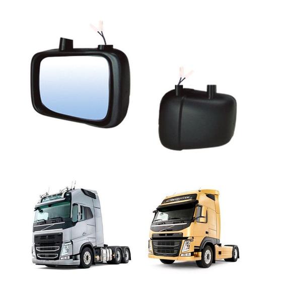 Imagem de Retrovisor Auxiliar Volvo Fh Fm 2010 2011 Ld S Desembaçador