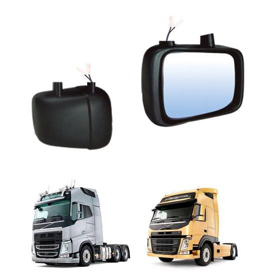 Imagem de Retrovisor Auxiliar Volvo Fh Fm 2014 2015 Le S Desembaçador