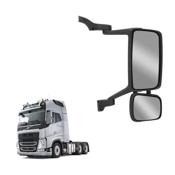 Imagem de Retrovisor c Auxiliar para Volvo FM 2010 a 2020 Lado Direito