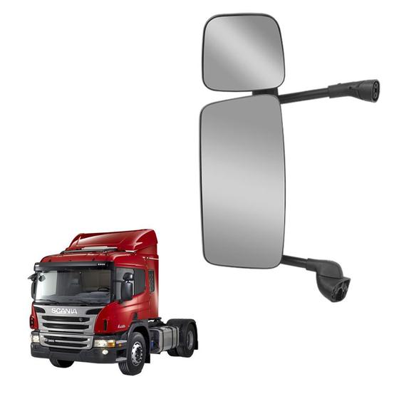 Imagem de Retrovisor com Auxiliar para Scania S5 P340 até 2018 LE